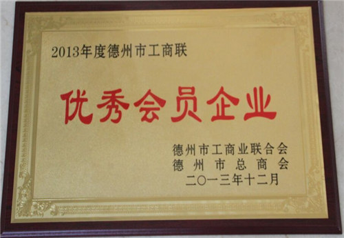 市工商聯(lián)優(yōu)秀會員企業(yè)