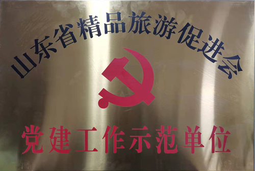 山東省精品旅游促進(jìn)會黨建工作示范單位